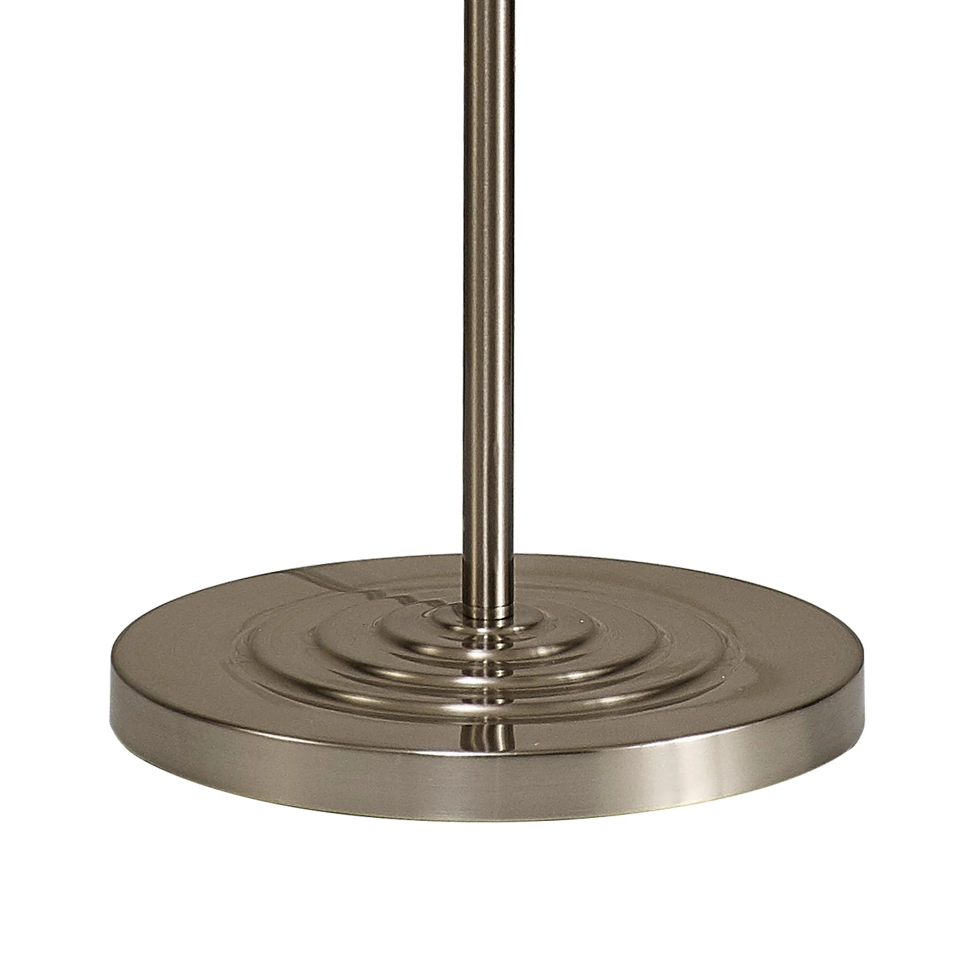 Banyan 45cm 3 Light Floor Lamp Satin Nickel, Soft Bronze DK0929  Deco Banyan SN SB